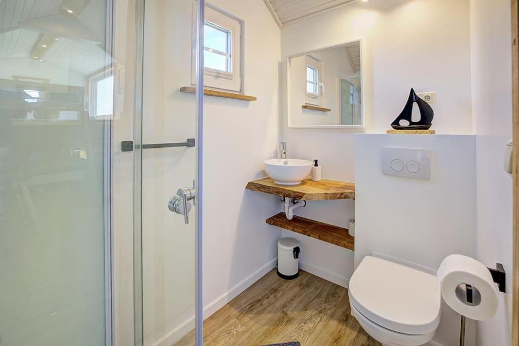 Tiny House Strandhaekster Westerdeichstrich Exterior foto